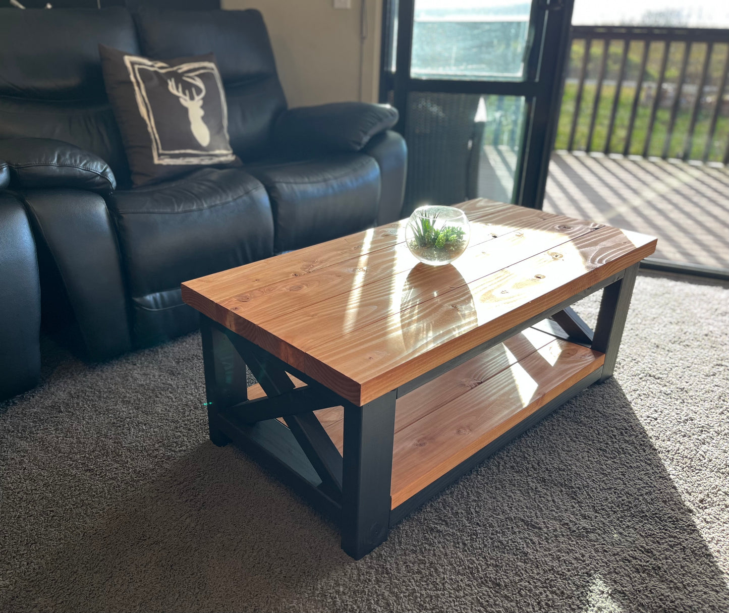 Coffee Table with Shelf