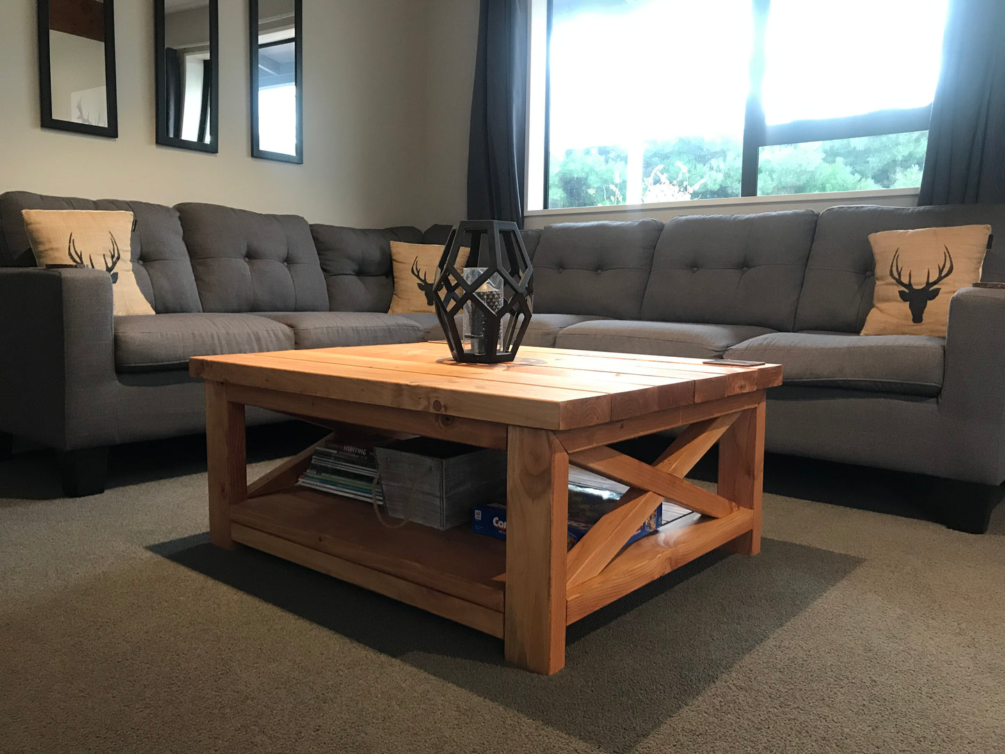 Coffee Table with Shelf