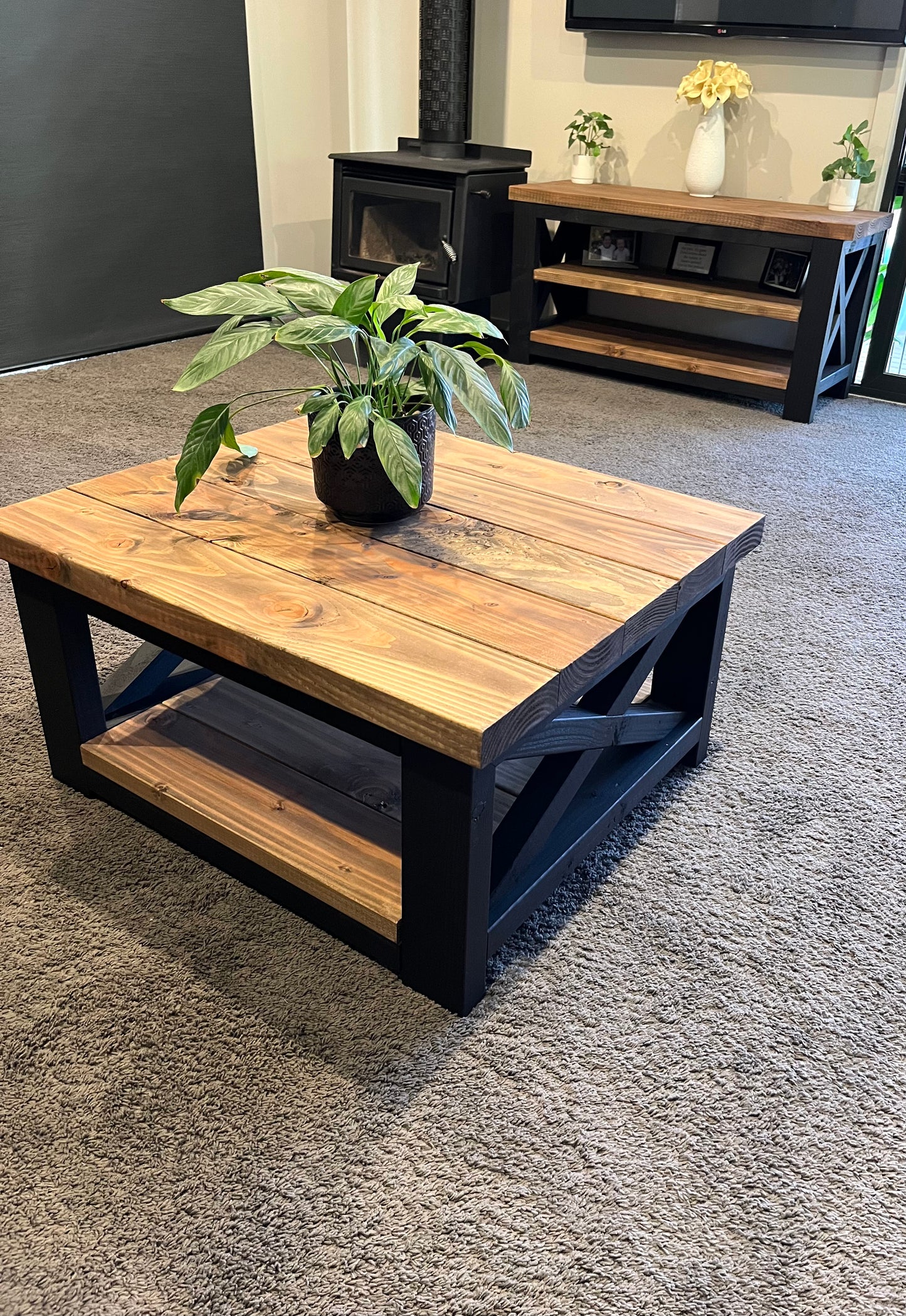 Coffee Table with Shelf