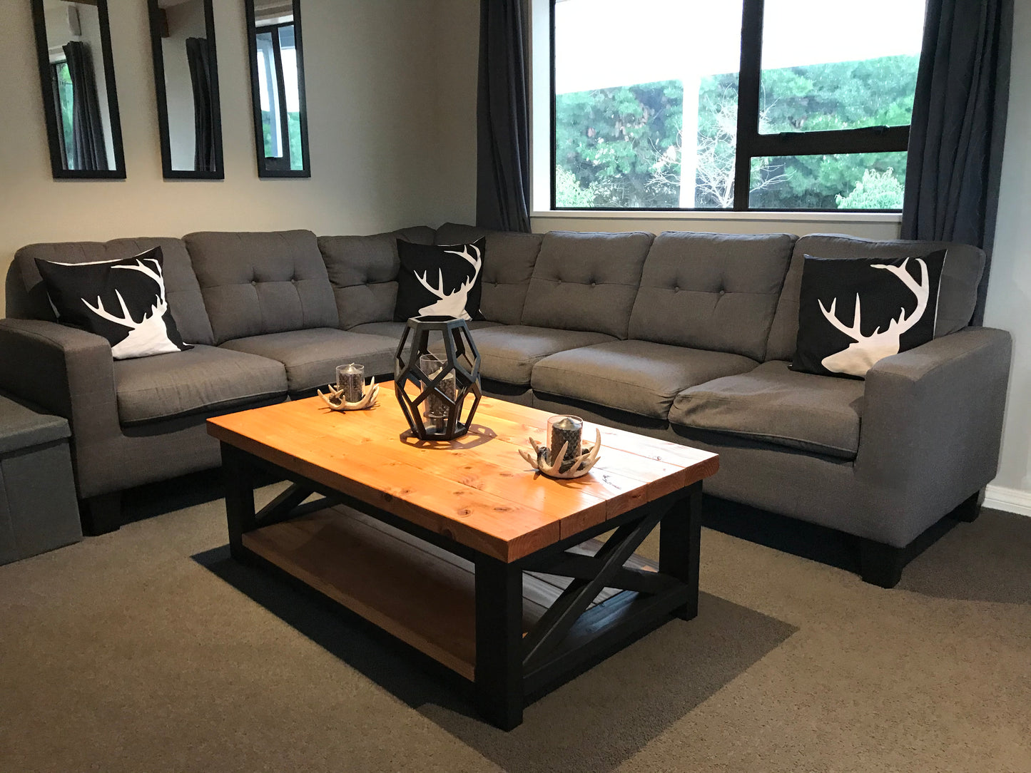 Coffee Table with Shelf