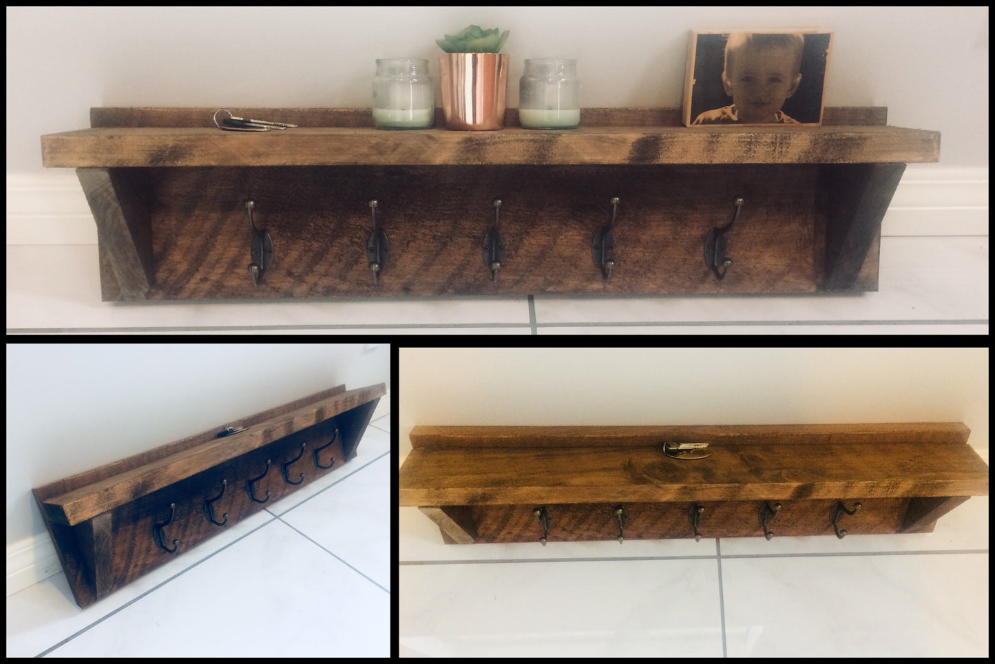 Coat Rack - Macrocarpa